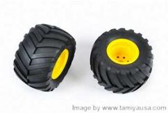 Tamiya - Mad Bull Wheels & Tyres ( 2 pcs) image