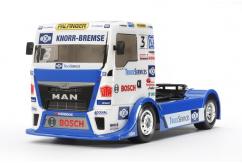 Tamiya - 1/14 MAN TGS Team Hahn Racing Truck TT-01E Kit image