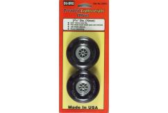 Dubro - 2-3/4" Treaded Light Wheels image