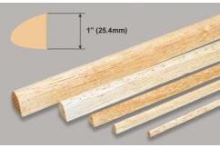 BNM - Balsa Leading Edge 1/2x3/4x36" (3) image