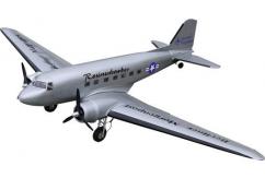 VQ Model - DC-3 EP/GP 25 Size Rosinen Bomber Version ARF image