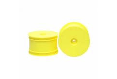 Tamiya - DN-01 Rear Dish Fluro Yellow Wheels  ( 2 pcs) image