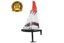  Joysway - Dragon Force DF65 V5 2.4G R/C Yacht RTR Black (Includes Radio) image