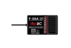 HotRC - F-08A 8-Channel Receiver FHSS 2.4G Receiver image