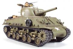 Tamiya - 1/16 M4 Sherman Tank Kit with Full Option Kit image
