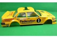  RCNZOOM - 1/10 Ford Falcon XD Federation Insurance Clear Lexan Body Set image