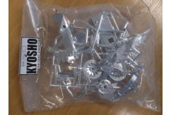 Kyosho GPW13 Chrome Plated Frame & Swing Arm for 1/8 Motorcycle image