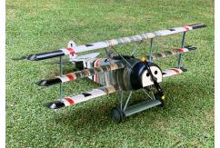 VQ Model - Fokker Dr.1 EP/GP 120 Size (25cc) Camo Version ARF Kit image