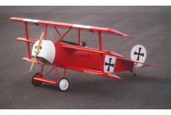 VQ Model - Fokker Dr.1 EP/GP 120 Size (25cc) Red Baron Version ARF Kit image