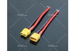 Turnigy - XT60 Male/Female Pair with 12AWG Silicone Wire image
