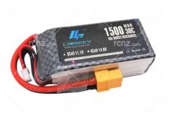 Limskey - 11.1V 3S Li-Po Battery 1500mah 30C image