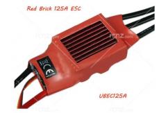  RCNZ - 125A Red Brick Brushless ESC 5A/BEC image