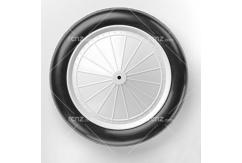 Dubro - 7" 1/4 Scale Vintage Wheels image
