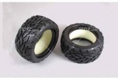 Tamiya - NDF-01 V Tread Block Tyres 75/47 image