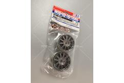 Tamiya - M-Chassis 11-Spoke Wheels Chrome Plated (2pcs) image