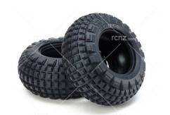 Tamiya - 1/10 ST Block Front Bubble Tyre Soft (2pcs) image
