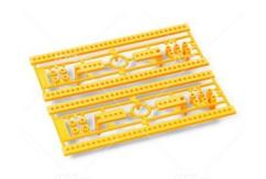 Tamiya - Universal Arm Set - Orange image