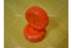 RCNZ - 50mm Plastic Wheel Red Pair image