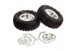Tamiya - 5 Spoke CC-01 Rock Block Tyres ( 2 pcs) image