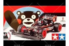 Tamiya - 1/32 Kumamom Car With Bear LE Racing Mini 4WD Kit