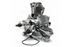 Saito - FG-90R3 3-Cylinder 4C Gasoline Engine with Electric Ignition image