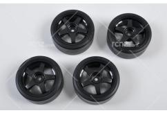 Tamiya - 1/10 TT-01D Tyre with Wheel Set (4pcs) image