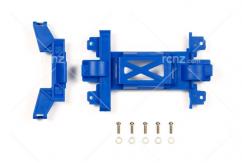 Tamiya - Mini 4WD Reinforced Gear Cover (MS) Blue image