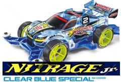 Tamiya - 1/32 Mini 4WD Nitrage Jr Clear Blue Special (MA Chassis) image