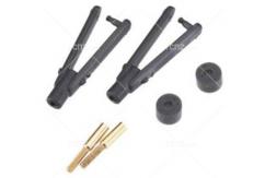 Dubro - Long Arm Micro Clevis (.032") Black (2pcs) image