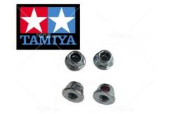Tamiya - 4mm Flange Lock Nut (4pcs) image