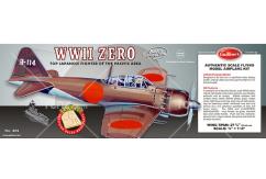 Guillows - Mitsubishi A6M Zero Balsa Kit image
