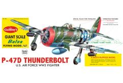 Guillows - Republic P-47D Thunderbolt Balsa Kit image