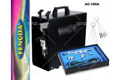  Fengda - Compressor with Pro Gravity Airbrush & Spares image