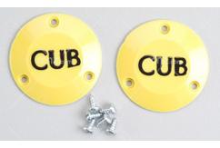 Dubro - 1/4 Scale Cub Caps W/Screws image