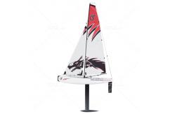 Joysway - Dragon Force DF65 V5 2.4G R/C Yacht RTR White (Includes Radio) image