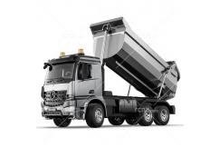  Double Eagle - 1/20 Mercedes Benz Arocs Alloy Tipper Dump Truck RTR image