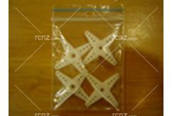 GWS - Std Servo X Horn Set (4pcs) image