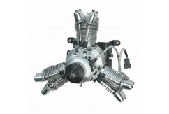 Saito - FG-33 4C 3-Cylinder Gasoline Engine with Electric Ignition image