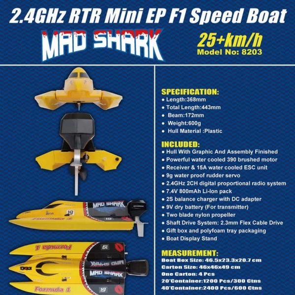 joysway mad shark