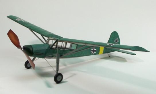 Dumas - Fieseler Storch 156 Rubber Powered Kit 30" Wingspan image