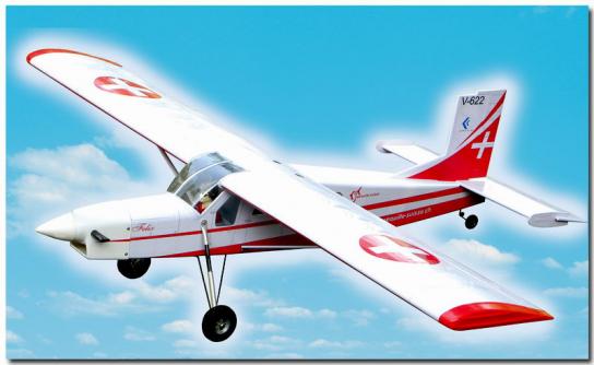  VQ Model - Pilatus PC-6 EP/GP 46 Size "Swiss Version" ARF Kit image