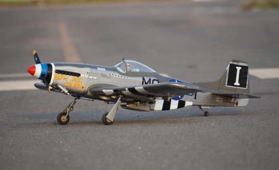  VQ Model - P-51D Mustang "Happy Jack's Go Buggy" EP/GP 46 Size ARF image