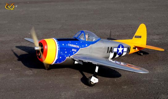 VQ Model - P-47D Thunderbolt EP/GP 20 Size ARF - Tarheel Hal Version image