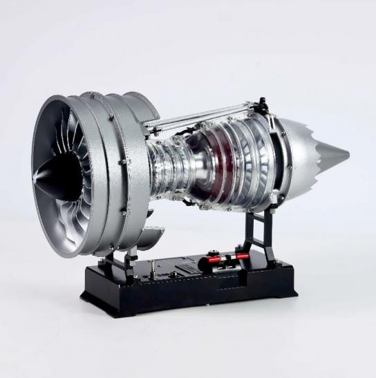Teching 1/15 Civil Turbofan Engine Scaled Metal Model Kit image