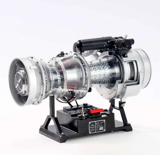 Teching 1/10 T-700 Turboshaft Engine Scaled Metal Model Kit image