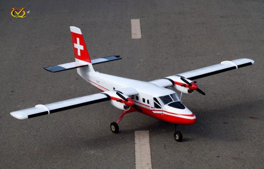  VQ Model - DHC-6 Twin Otter EP 25 Size ARF - Swiss Version image