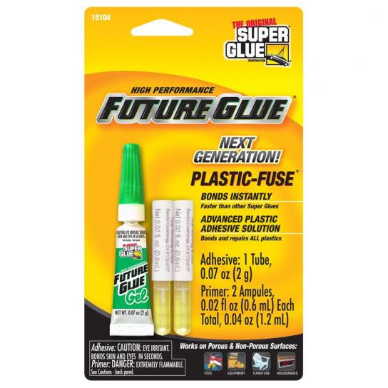 Super Glue - Instant Bond Plastic-Fuse 2g + Primers image
