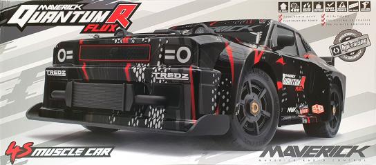 Maverick - 1/8 QuantumR FLUX 4S Muscle Car Black Brushless RTR image