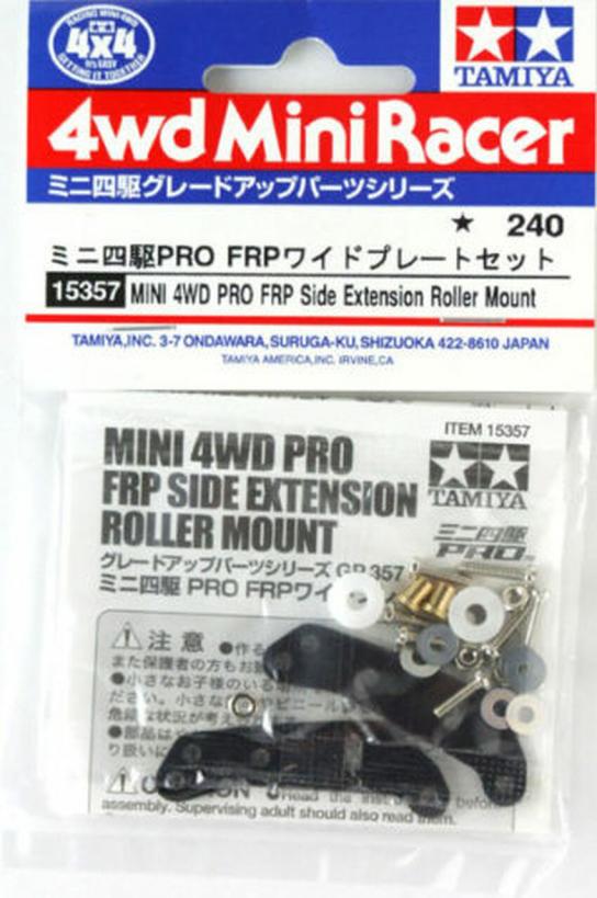 Tamiya - Mini 4WD Pro FRP Side Extension Roller Mount image