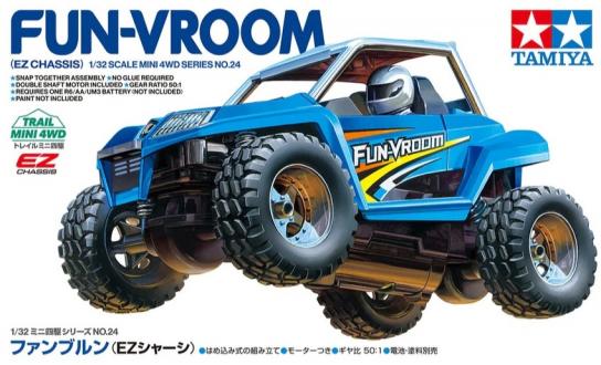 Tamiya - Fun-Vroom Mini 4WD EZ Chassis image
